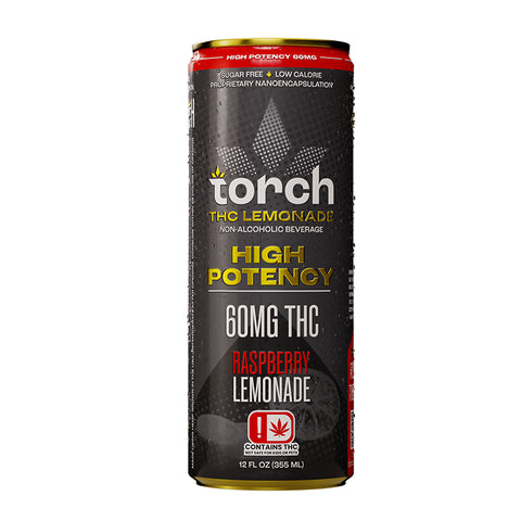 TORCH Delta-9 THC Seltzer / Lemonade 60MG 12oz Can