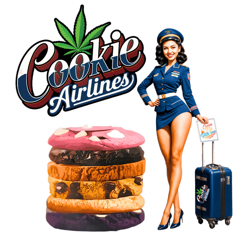 Cookie Airlines D9 Cookies 1ct 350mg