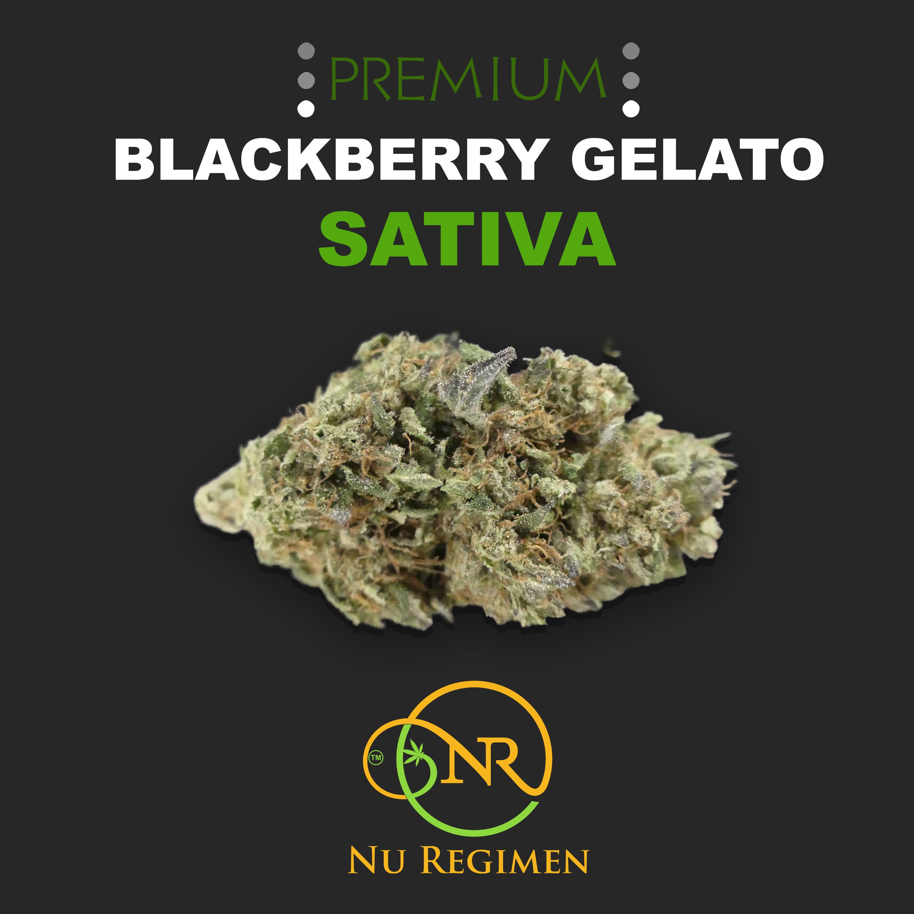 THC-A Flower: Blackberry Gelato | SATIVA