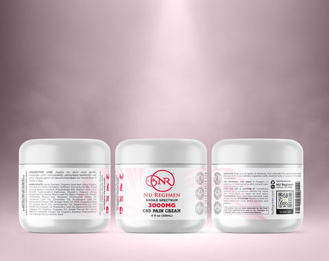 CBD Pain Cream 3000mg | Nu Regimen RELIEF CREAM