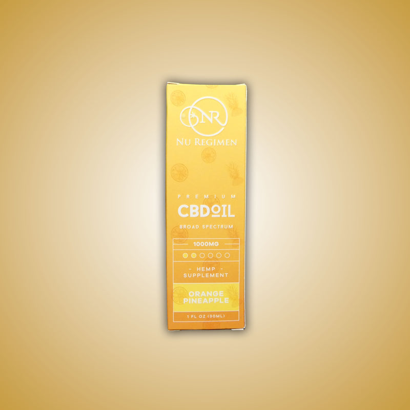 CBD Tincture Pineapple Orange