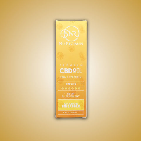 CBD Tincture Pineapple Orange