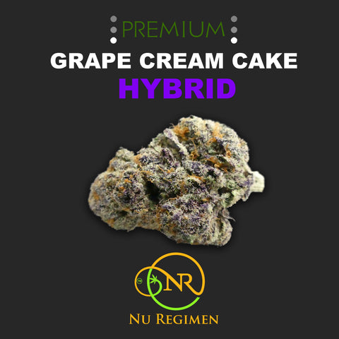 Grape Cream Cake