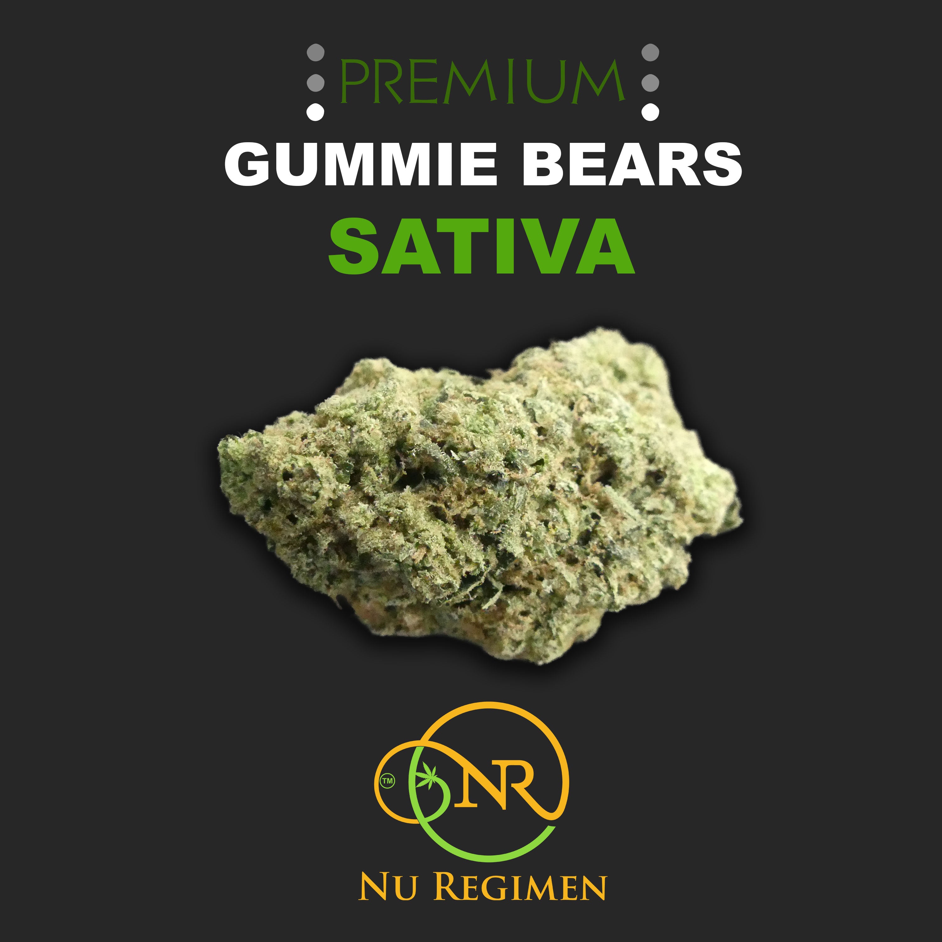 THC-A Flower: Gummie Bears | SATIVA