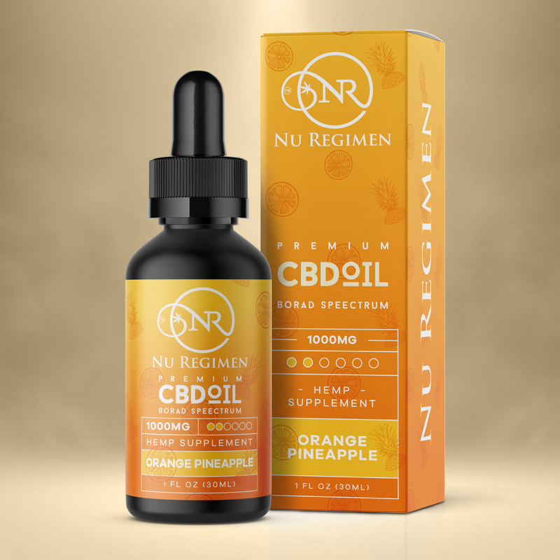 CBD Tincture Pineapple Orange