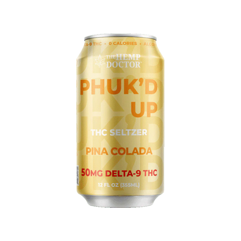 The Hemp Doctor PHUKd UP D9 Seltzer 50MG 12oz
