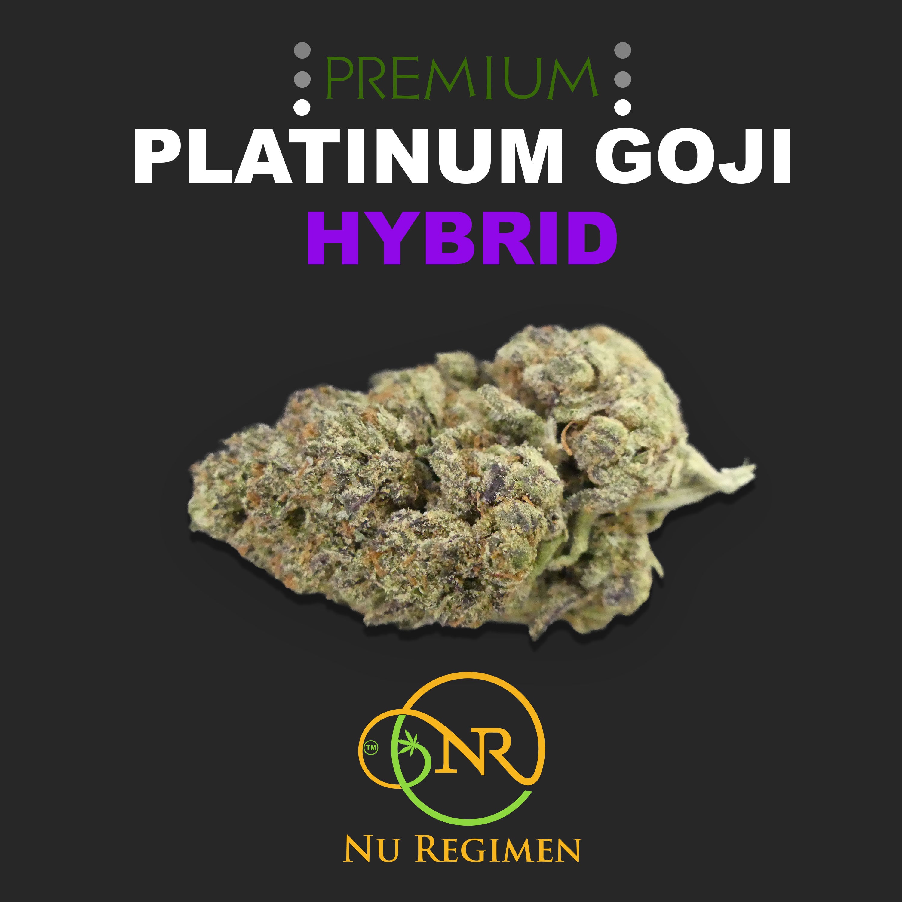THC-A Flower: Platinum Goji | HYBRID