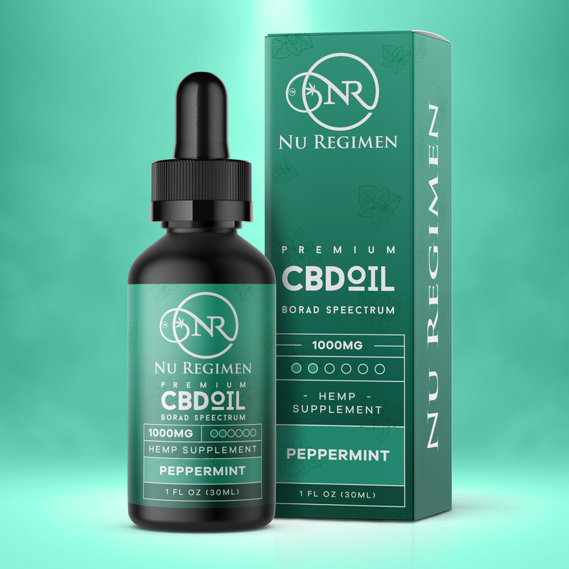 Nu Regimen CBD Tincture Peppermint
