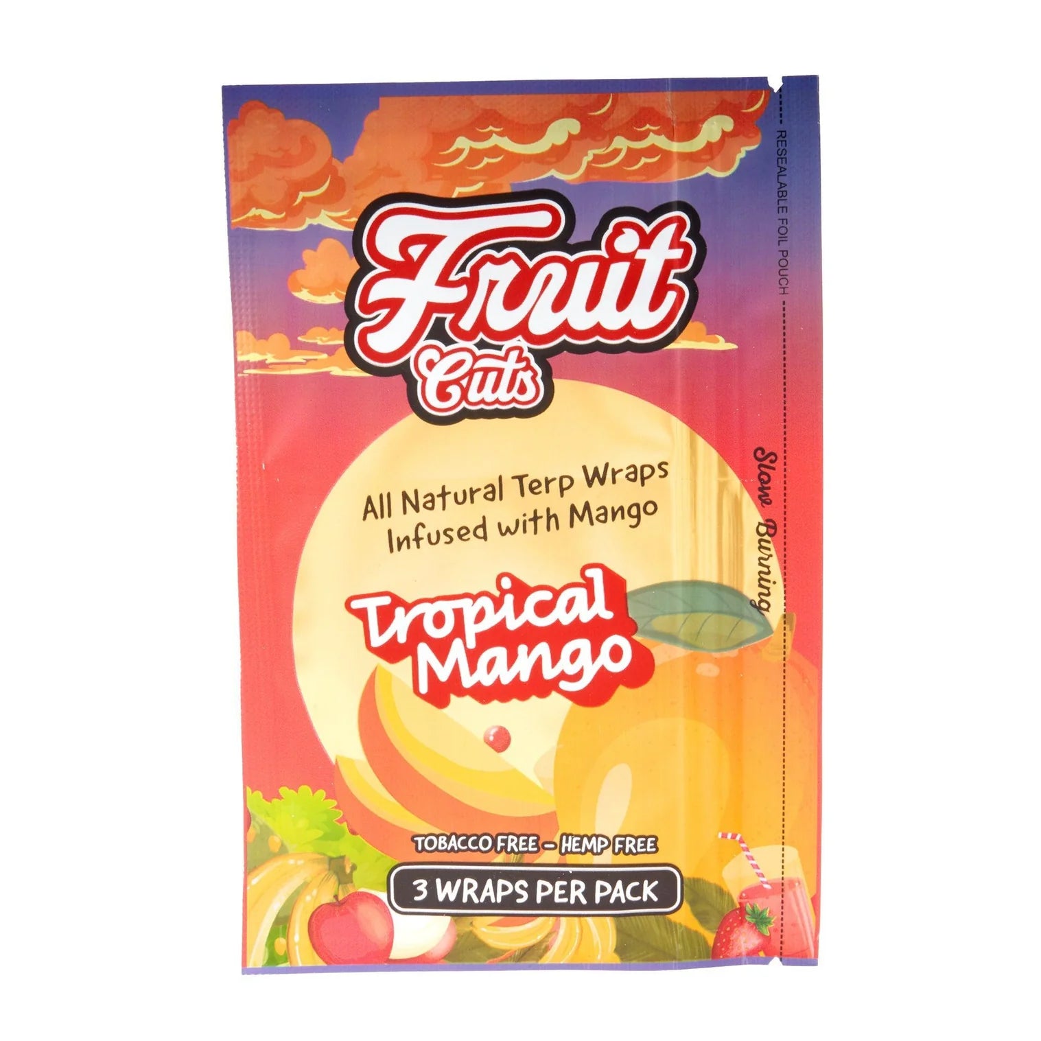 Fruit Guts 3 Pack Wraps - Tropical Mango