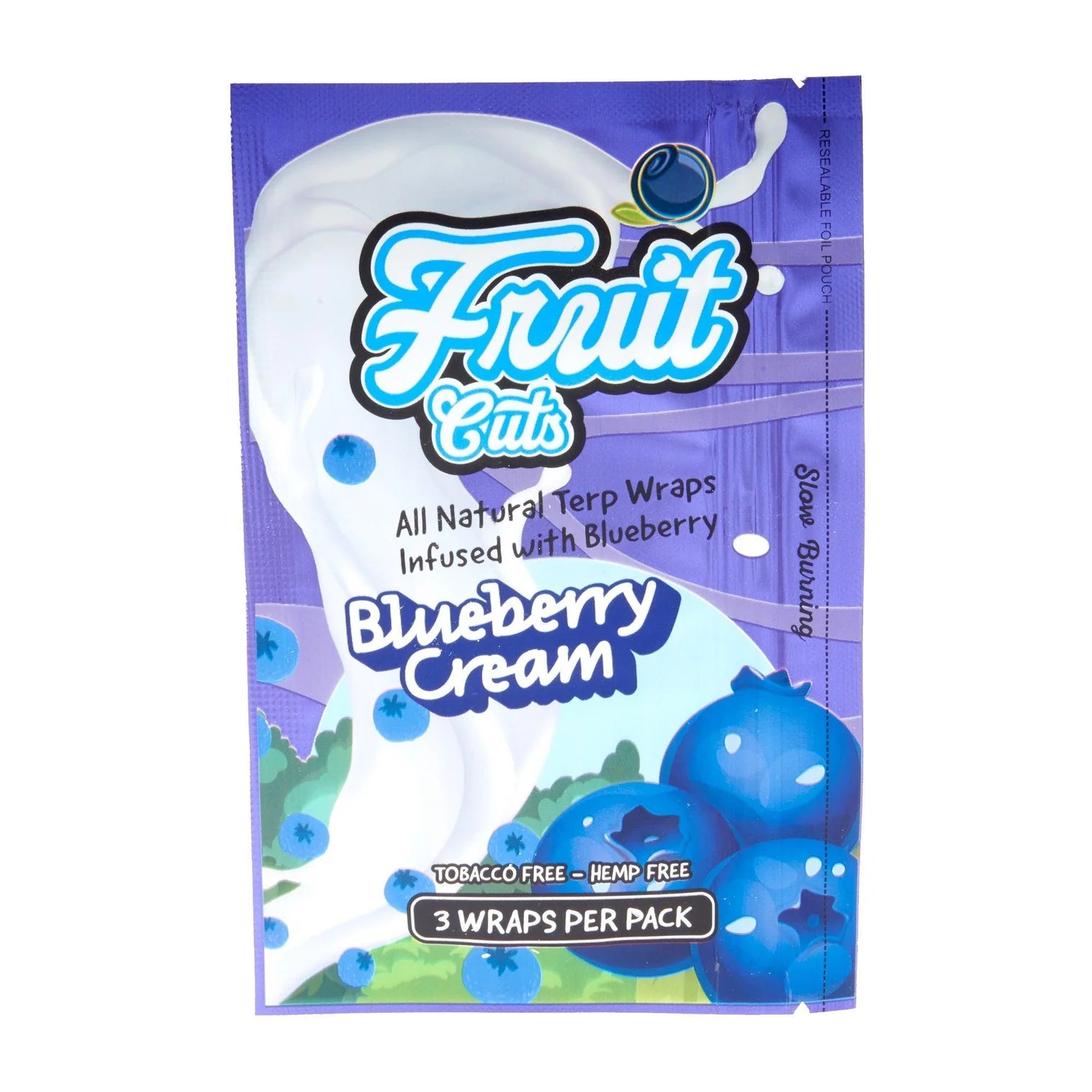 Fruit Guts 3 Pack Wraps - Blueberry Cream