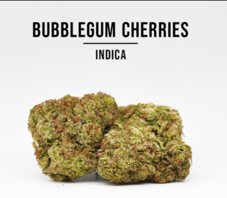 THCa Hemp Flower, Bubblegum Cherries