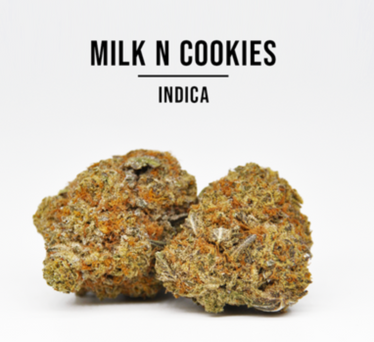THCa Hemp Flower, Milk N Cookies