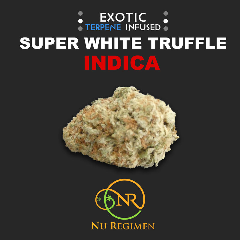 THC-A Flower: Super White Truffle / INDICA