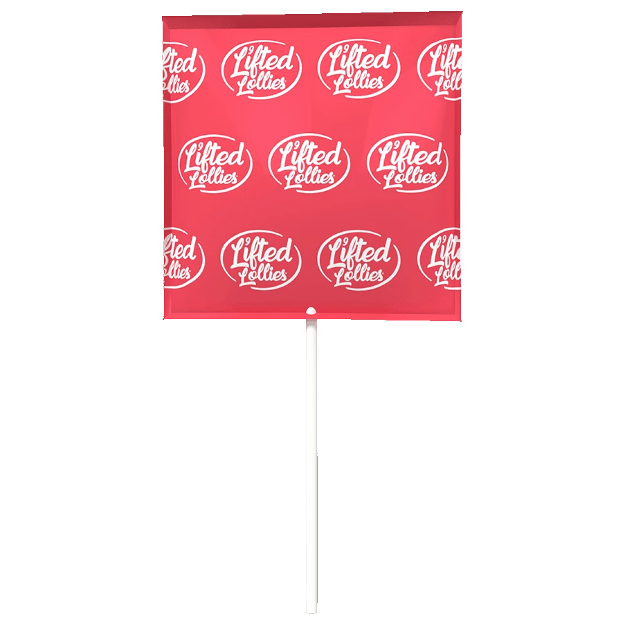 Lifted Lollies - D9 20mg + CBD 10mg Lollipops Watermellon 1ct