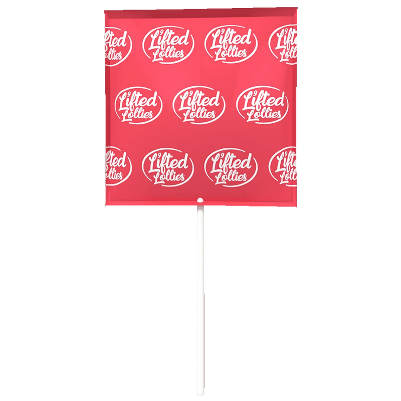 Lifted Lollies - D9 20mg + CBD 10mg Lollipops Watermellon 1ct