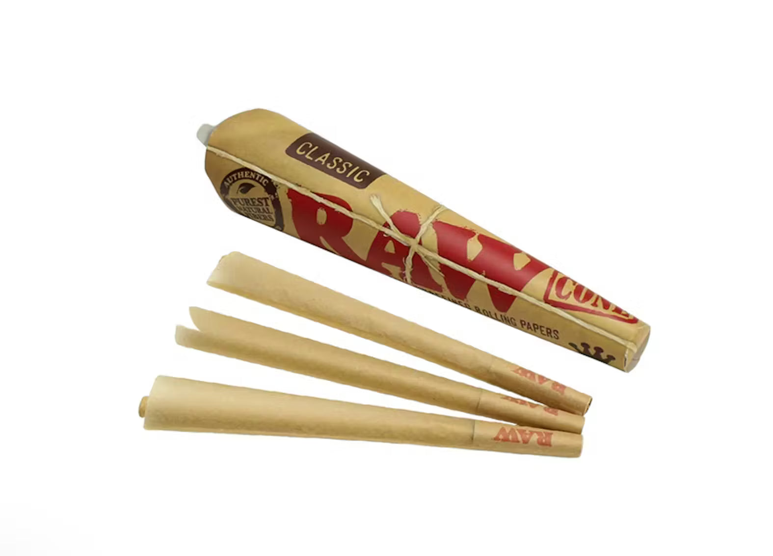 RAW Classic King Size Cones - 3pk