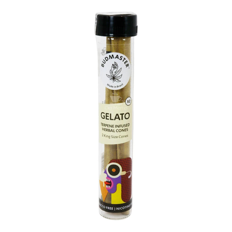 BUDMASTER GELATO King size Herb Cones 2pcs