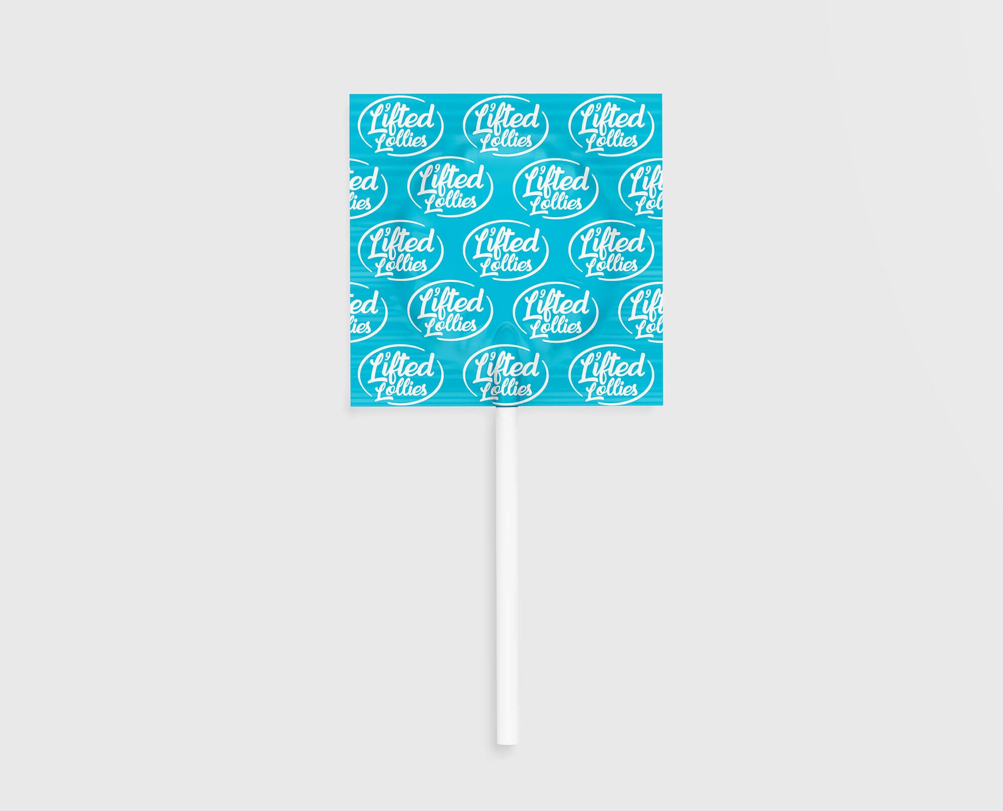 Lifted Lollies - D9 20mg + CBD 10mg Lollipops Blue Raspberry 1ct