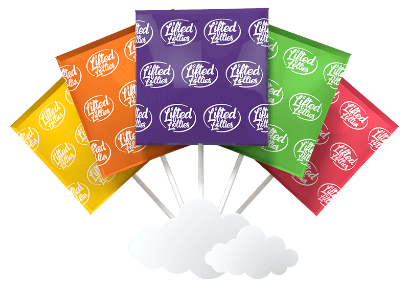 Lifted Lollies - D9 20mg + CBD 10mg Lollipops 1ct