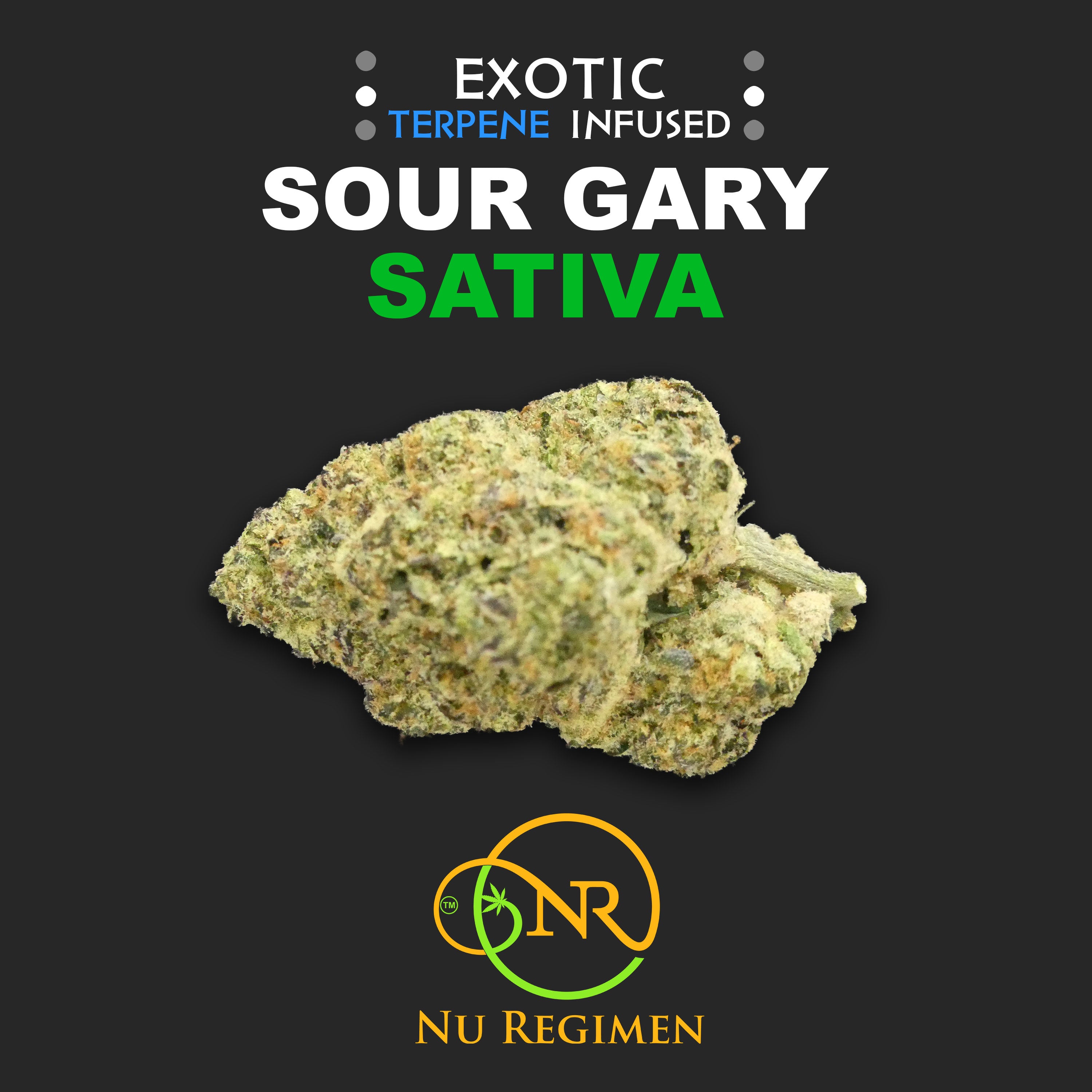 THC-A Flower: Sour Gary / SATIVA