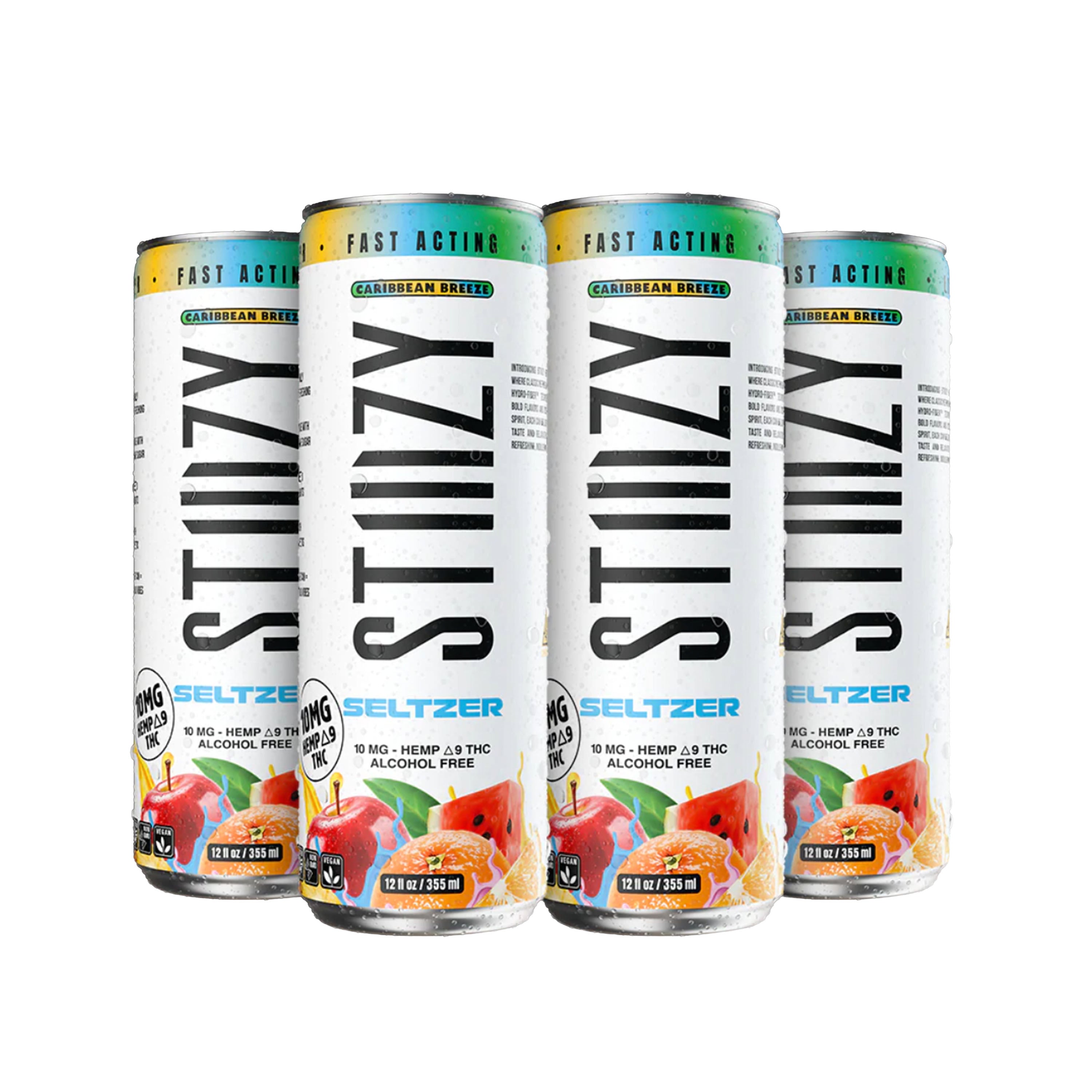 Stiiizy 10mg Seltzer 4 Pack